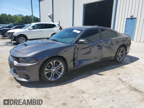 2021 Dodge Charger R/T z VIN 2C3CDXCT5MH587494, wystawiony jako Copart lot #53191575 z przebiegiem 70 522 mil mil oraz Nie do naprawy • Non repairable. Historia ofert i sprzedaży dostępna na DreamBid. Obrazek 1.