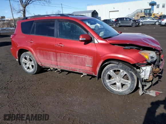 2012 Toyota RAV4 Sport with VIN 2T3RK4DV9CW070868, listed as a Copart auction lot 48122065 with 203,681 mi miles and Salvage title. Bid and sale history available at DreamBid. Image 4.