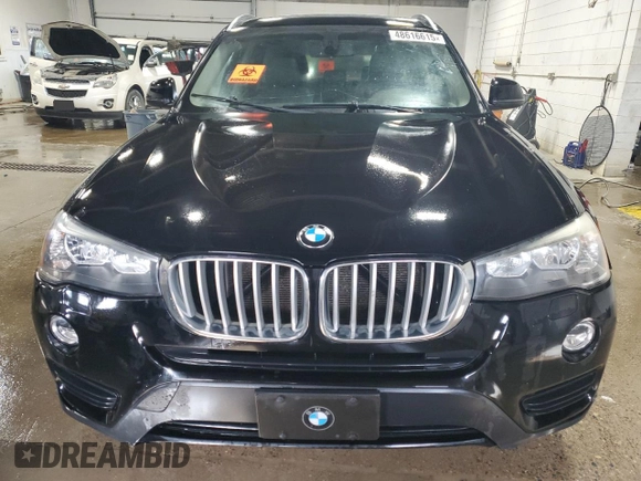 2017 BMW X3 xDrive28i with VIN 5UXWX9C30H0W70206, listed as a Copart auction lot 48616615 with 147,545 mi miles and Clean Title. Bid and sale history available at DreamBid. Image 5.