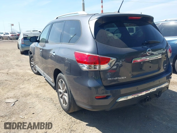2014 Nissan Pathfinder SL with VIN 5N1AR2MM7EC644583, listed as a IAAI auction lot 42144978 with 152,761 mi miles. Bid and sale history available at carsss.com. Image 3.