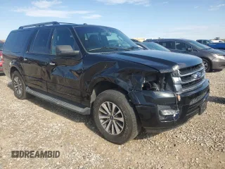 2016 Ford Expedition EL XLT with VIN 1FMJK1HT4GEF32492, listed as a Copart auction lot 66436384 with 126,946 mi miles and Salvage Title. Bid and sale history available at carsss.com. Image 4.