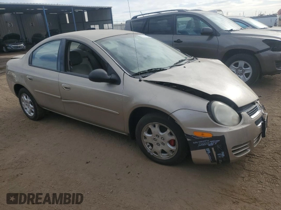 2003 Dodge Neon SXT with VIN 1B3ES56CX3D142174, listed as a Copart auction lot 80647194 with 162,404 mi miles and Salvage Title. Bid and sale history available at carsss.com. Image 4.