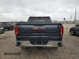 2021 GMC Sierra 1500 Limited SLT with VIN 1GTU9DET6MZ381209, listed as a Copart auction lot 71109394 with 44,649 mi miles and Salvage Title. Bid and sale history available at carsss.com. Image 6.
