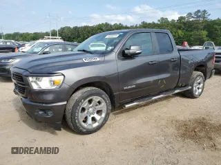 2020 Ram 1500 Big Horn с VIN 1C6RREBT9LN253012, выставлен на аукционе Copart как лот 53038315 с пробегом 92 217 миль миль и Списание • Salvage title. История ставок и продаж доступна на DreamBid. Изображение 1.