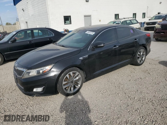 2015 Kia Optima SXL Turbo with VIN 5XXGR4A64FG386122, listed as a Copart auction lot 54451215 with 161,913 mi miles and Clean Title. Bid and sale history available at DreamBid. Image 1.