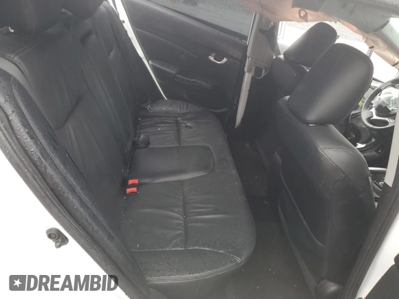2015 Honda Civic EX-L with VIN 19XFB2F96FE021585, listed as a Copart auction lot 50230195 with 134,260 mi miles and Salvage Title. Bid and sale history available at DreamBid. Image 10.
