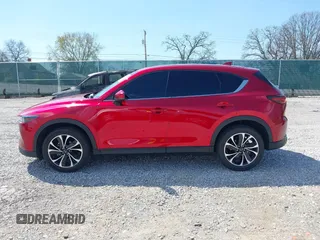 2022 Mazda CX-5 2.5 S Premium Package with VIN JM3KFBDM5N1532837, listed as a IAAI auction lot 41869721 with 59,249 mi miles. Bid and sale history available at carsss.com. Image 14.
