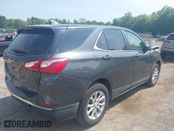 2021 Chevrolet Equinox LT with VIN 3GNAXUEV3ML379622, listed as a IAAI auction lot 42494950 with 73,382 mi miles and . Bid and sale history available at DreamBid. Image 4.