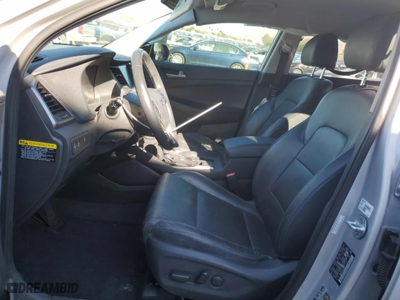 2018 Hyundai Tucson SEL with VIN KM8J33A40JU771157, listed as a Copart auction lot 50564695 with 142,195 mi miles and Salvage Title. Bid and sale history available at carsss.com. Image 7.