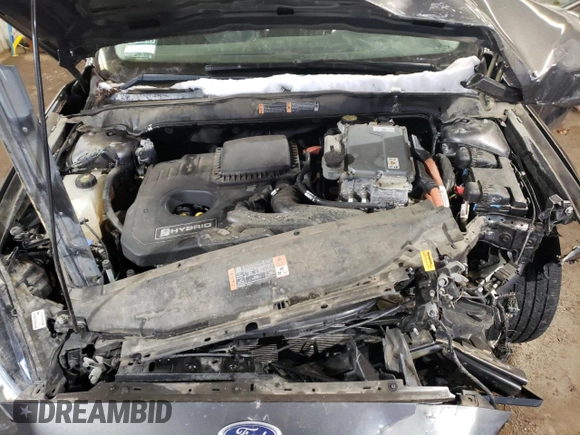 2016 Ford Fusion Titanium Hybrid with VIN 3FA6P0RU4GR356866, listed as a Copart auction lot 43273895 with 73,188 mi miles and Salvage Title. Bid and sale history available at carsss.com. Image 12.