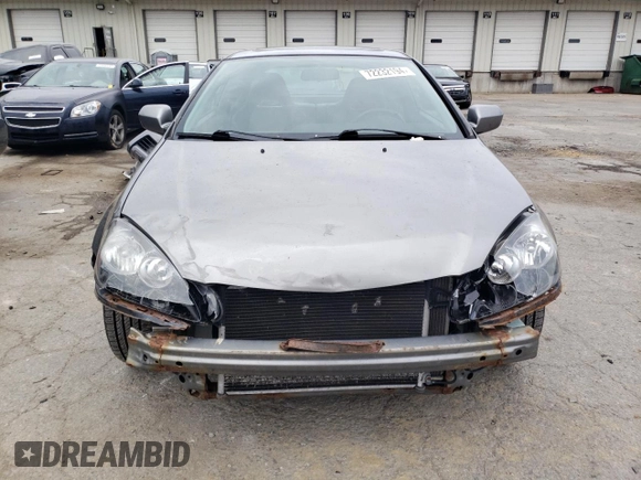 2006 Acura RSX with VIN JH4DC53856S023664, listed as a Copart auction lot 72232194 with 104,474 mi miles and Salvage title. Bid and sale history available at DreamBid. Image 5.