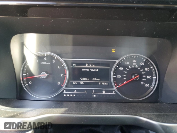 2022 Kia Sorento LX z VIN 5XYRG4LC2NG076613, wystawiony jako Copart lot #47830665 z przebiegiem 61 783 mil mil oraz Szkoda całkowita • Salvage title. Historia ofert i sprzedaży dostępna na DreamBid. Obrazek 9.