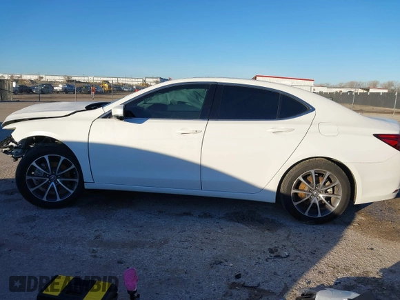 2015 Acura TLX V6 Tech with VIN 19UUB2F51FA020661, listed as a IAAI auction lot 41199676 with 109,753 mi miles. Bid and sale history available at carsss.com. Image 15.