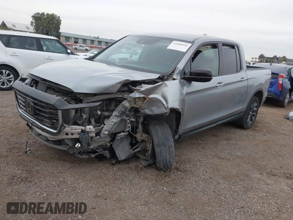 2023 Honda Ridgeline Sport z VIN 5FPYK3F16PB049866, wystawiony jako IAAI lot #41068916 z przebiegiem Nie podano mil oraz . Historia ofert i sprzedaży dostępna na DreamBid. Obrazek 2.