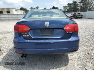 2012 Volkswagen Jetta SE with VIN 3VWDP7AJXCM392741, listed as a Copart auction lot 61436215 with 169,452 mi miles and Salvage title. Bid and sale history available at DreamBid. Image 6.