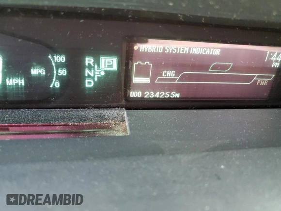 2011 Toyota Prius I z VIN JTDKN3DUXB1408821, wystawiony jako Copart lot #51702425 z przebiegiem 234 255 mil mil oraz Czysty tytuł • Clean title. Historia ofert i sprzedaży dostępna na DreamBid. Obrazek 9.