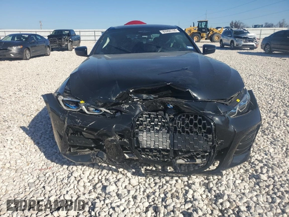 2021 BMW 4 Series M440i xDrive with VIN WBA13AR00MCF42708, listed as a Copart auction lot 85900144 with Not Provided miles and Salvage Title. Bid and sale history available at DreamBid. Image 5.