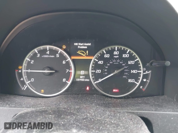 2016 Acura RDX with VIN 5J8TB4H3XGL029013, listed as a IAAI auction lot 41452976 with 131,932 mi miles. Bid and sale history available at carsss.com. Image 7.