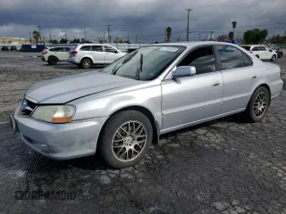 2003 Acura TL with VIN 19UUA566X3A061153, listed as a Copart auction lot 47646255 with 117,065 mi miles and Salvage Title. Bid and sale history available at carsss.com. Image 1.