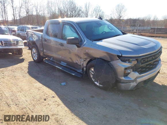 2023 Chevrolet Silverado 1500 Custom with VIN 1GCPDBEK8PZ289983, listed as a IAAI auction lot 41457244 with 26,980 mi miles and . Bid and sale history available at DreamBid. Image 1.