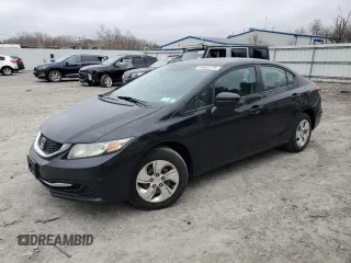 2014 Honda Civic Sedan LX with VIN 2HGFB2F51EH508954, listed as a Copart auction lot 49983775 with 179,457 mi miles and Salvage Title. Bid and sale history available at carsss.com. Image 1.