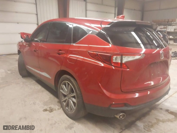 2019 Acura RDX w/Technology Pkg with VIN 5J8TC2H59KL016605, listed as a IAAI auction lot 41567145 with 69,528 mi miles. Bid and sale history available at carsss.com. Image 3.