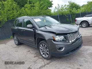 2017 Jeep Compass High Altitude with VIN 1C4NJDEB4HD188689, listed as a IAAI auction lot 39418341 with 80,479 mi miles and . Bid and sale history available at DreamBid. Image 1.