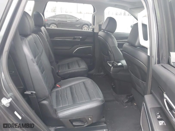2023 Kia Telluride SX Prestige X-Pro with VIN 5XYP5DGC3PG329805, listed as a IAAI auction lot 41289569 with NaN miles. Bid and sale history available at carsss.com. Image 8.