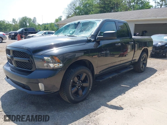 2018 Ram 1500 Express z VIN 1C6RR7FT9JS290131, wystawiony jako IAAI lot #42377820 z przebiegiem 56 442 mil mil oraz . Historia ofert i sprzedaży dostępna na DreamBid. Obrazek 2.