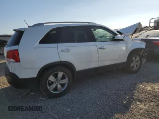 2013 Kia Sorento EX with VIN 5XYKUCA66DG385064, listed as a Copart auction lot 46798695 with 0 mi miles and Salvage Title. Bid and sale history available at carsss.com. Image 3.