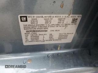 2014 Chevrolet Silverado 1500 LT with VIN 3GCPCREH5EG259594, listed as a Copart auction lot 50912945 with 146,123 mi miles and Salvage Title. Bid and sale history available at DreamBid. Image 12.