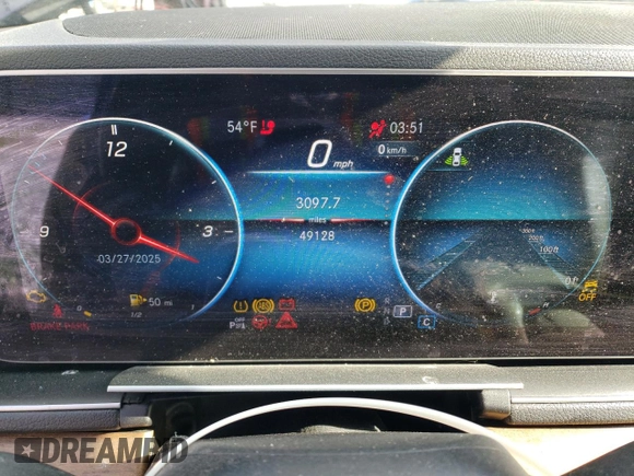 2022 Mercedes-Benz GLE 350 z VIN 4JGFB4KB4NA605291, wystawiony jako Copart lot #50616105 z przebiegiem 49 128 mil mil oraz Szkoda całkowita • Salvage title. Historia ofert i sprzedaży dostępna na DreamBid. Obrazek 9.