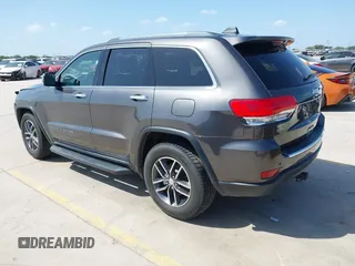 2017 Jeep Grand Cherokee Limited с VIN 1C4RJEBG0HC813893, выставлен на аукционе IAAI как лот 42528052 с пробегом 90 394 миль миль и . История ставок и продаж доступна на DreamBid. Изображение 3.