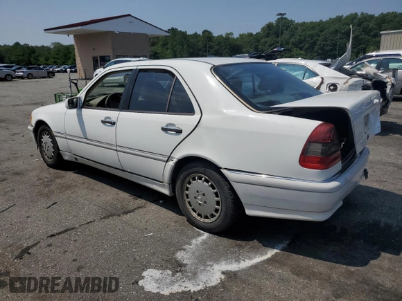 1998 Mercedes-Benz C 230/260/280/320 with VIN WDBHA23G6WA584801, listed as a Copart auction lot 62890284 with Not Provided miles and Clean Title. Bid and sale history available at carsss.com. Image 2.