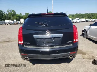 2011 Cadillac SRX Premium Collection with VIN 3GYFNFEYXBS547540, listed as a Copart auction lot 62563895 with 107,136 mi miles and Salvage title. Bid and sale history available at DreamBid. Image 6.