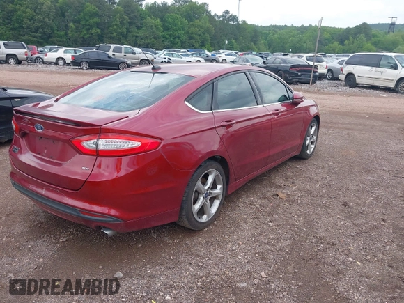 2016 Ford Fusion SE with VIN 3FA6P0H73GR180355, listed as a IAAI auction lot 42087405 with 298,018 mi miles. Bid and sale history available at carsss.com. Image 4.
