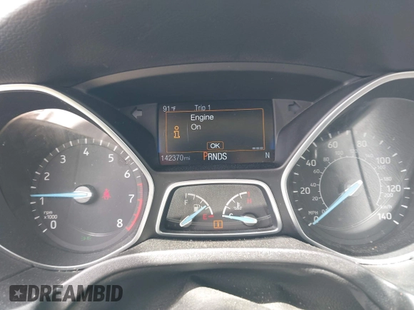 2016 Ford Focus Titanium with VIN 1FADP3J22GL314021, listed as a IAAI auction lot 42212462 with 142,370 mi miles and . Bid and sale history available at DreamBid. Image 7.