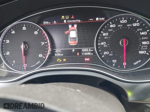 2013 Audi A6 Premium Plus with VIN WAUGFAFC6DN051237, listed as a IAAI auction lot 41553452 with 114,446 mi miles and . Bid and sale history available at DreamBid. Image 7.