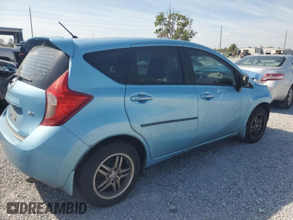 2015 Nissan Note SV with VIN 3N1CE2CP7FL351408, listed as a Copart auction lot 49277155 with Not Provided miles and Non Repairable. Bid and sale history available at DreamBid. Image 3.