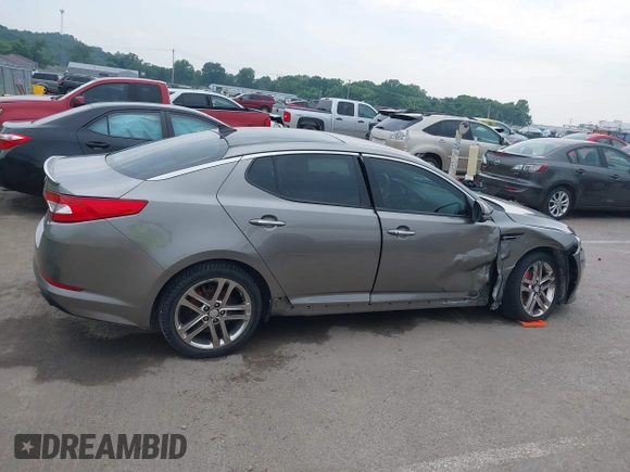 2013 Kia Optima SX with VIN 5XXGR4A62DG105805, listed as a IAAI auction lot 42492169 with 134,908 mi miles and . Bid and sale history available at DreamBid. Image 13.