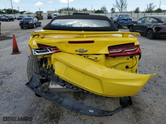 2018 Chevrolet Camaro 1LT with VIN 1G1FB3DS0J0147009, listed as a Copart auction lot 72499194 with 57,061 mi miles and Non Repairable. Bid and sale history available at carsss.com. Image 6.