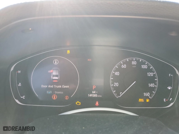 2019 Honda Accord Sedan Sport 1.5T with VIN 1HGCV1F39KA003497, listed as a Copart auction lot 47885005 with 149,385 mi miles and Salvage Title. Bid and sale history available at carsss.com. Image 9.