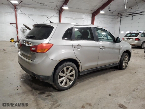 2014 Mitsubishi Outlander Sport SE with VIN 4A4AR4AU1EE011515, listed as a Copart auction lot 47663785 with 125,855 mi miles and Clean Title. Bid and sale history available at carsss.com. Image 3.
