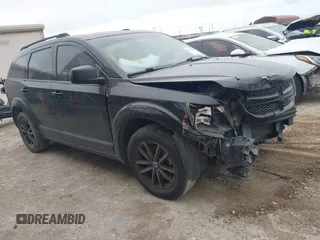2018 Dodge Journey SE with VIN 3C4PDCABXJT171864, listed as a IAAI auction lot 42001872 with 107,459 mi miles. Bid and sale history available at carsss.com. Image 1.