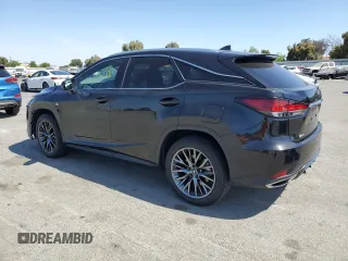 2022 Lexus RX 350 F Sport with VIN 2T2YZMDA4NC368791, listed as a Copart auction lot 60326015 with 29,217 mi miles and Salvage title. Bid and sale history available at DreamBid. Image 2.