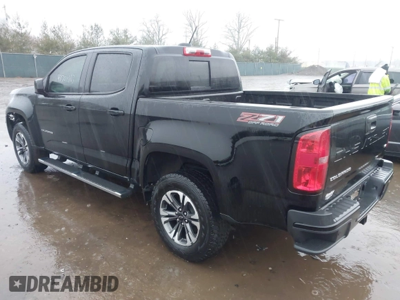 2022 Chevrolet Colorado 4WD Z71 with VIN 1GCGTDEN4N1205498, listed as a IAAI auction lot 41708863 with 54,515 mi miles and . Bid and sale history available at DreamBid. Image 3.