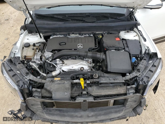 2020 Mercedes-Benz GLB with VIN W1N4M4GB6LW027816, listed as a Copart auction lot 44717965 with 48,308 mi miles and Salvage Title. Bid and sale history available at carsss.com. Image 12.