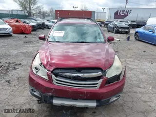 2011 Subaru Outback 3.6R Limited Pwr Moon with VIN 4S4BREKC6B2387854, listed as a IAAI auction lot 41924026 with 160,496 mi miles. Bid and sale history available at carsss.com. Image 12.