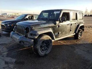 2023 Jeep Wrangler z VIN 1C4JJXN6XPW641266, wystawiony jako Copart lot #86495034 z przebiegiem Nie podano mil oraz Nie do naprawy • Non repairable. Historia ofert i sprzedaży dostępna na DreamBid. Obrazek 1.