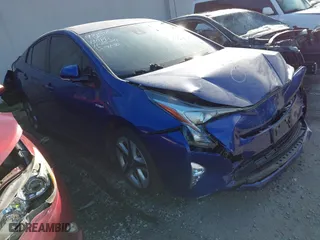 2016 Toyota Prius Four with VIN JTDKARFU6G3521298, listed as a IAAI auction lot 41113965 with 1 mi miles. Bid and sale history available at carsss.com. Image 1.